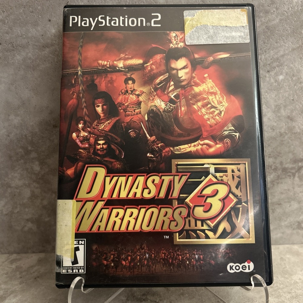 Sony Playstation 2 PS2 Dynasty Warriors 3 No Manual - Tested & Working